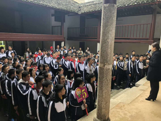 沛縣魏廟中學參加韶山研學主題之旅_湖南研學旅行網